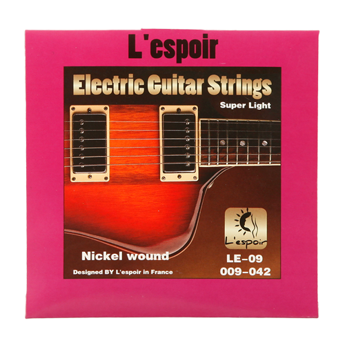 L'espoir LE-09 комплект струн для электрогитары