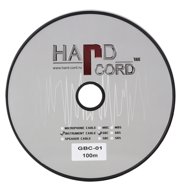 HardCord GBC-01 инструментальный кабель, 100м
